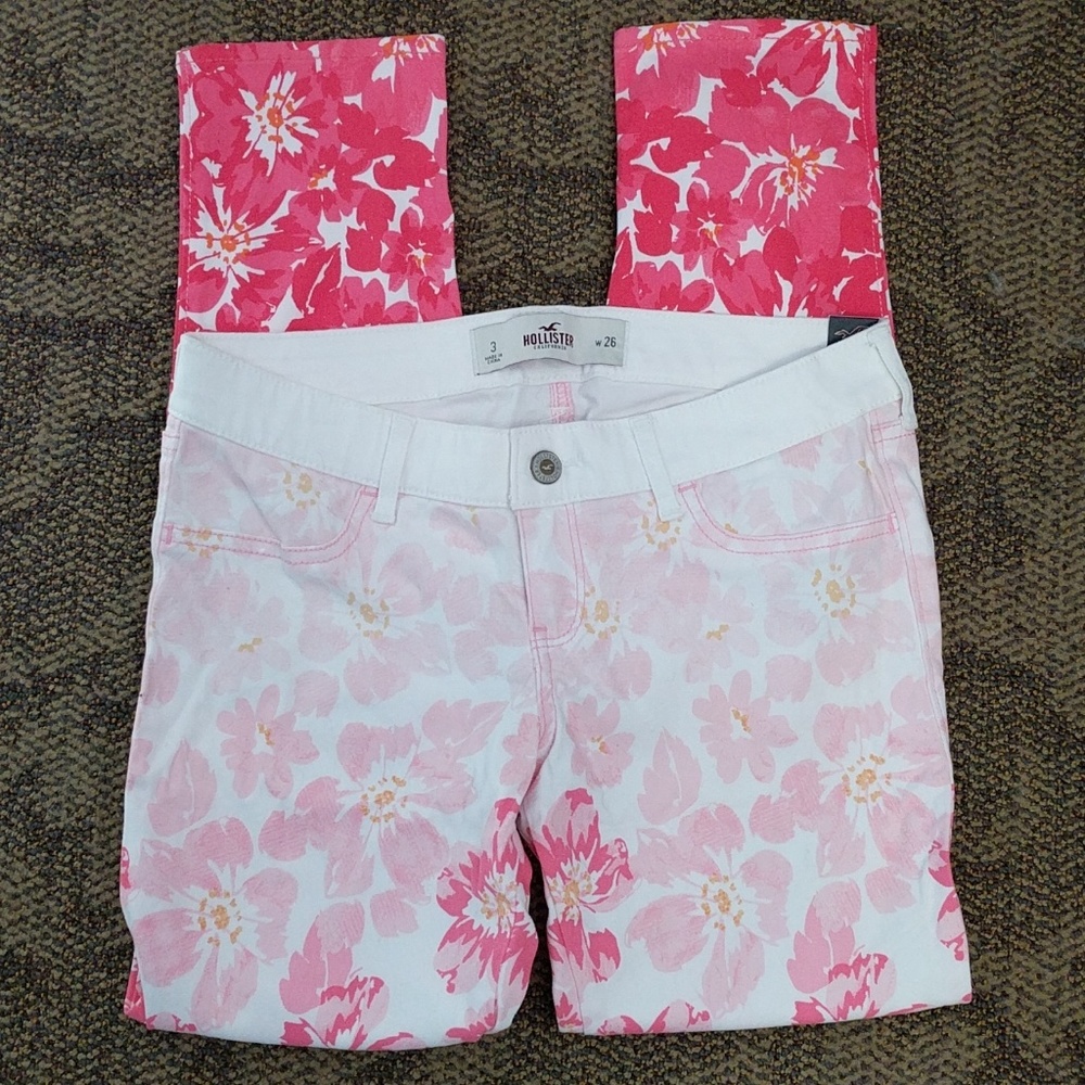 Floral printed pants